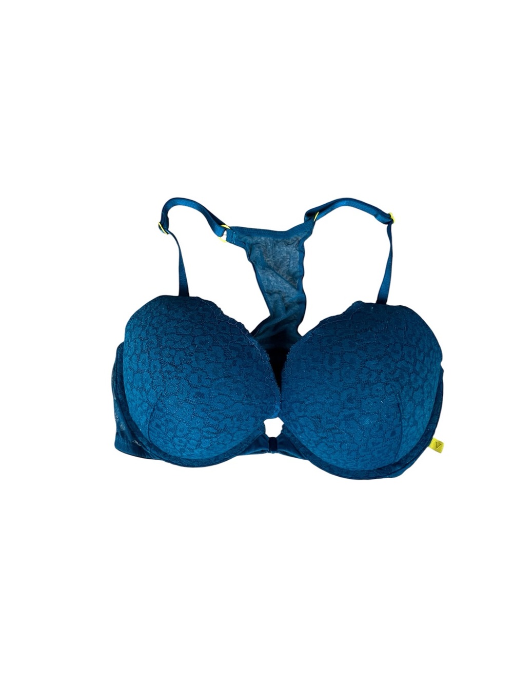 Victoria Secret Deep Teal Lace Push-Up Bra